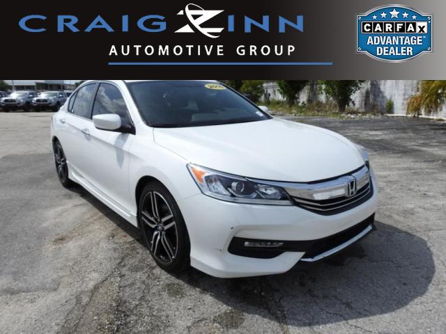 Pre Owned 2016 Honda Accord Sport Sedan In Hollywood T811300 Pre Owned 2016 Honda Accord Sport
