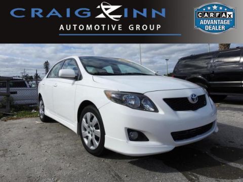 A Used Toyota Pre Owned S In Hollywood Fl Pre Owned 2009 Toyota Corolla S